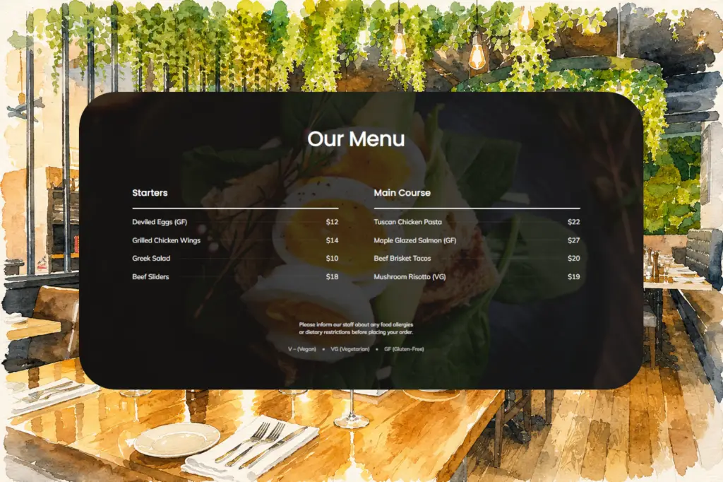 Furniture store website template design for modern ecommerce